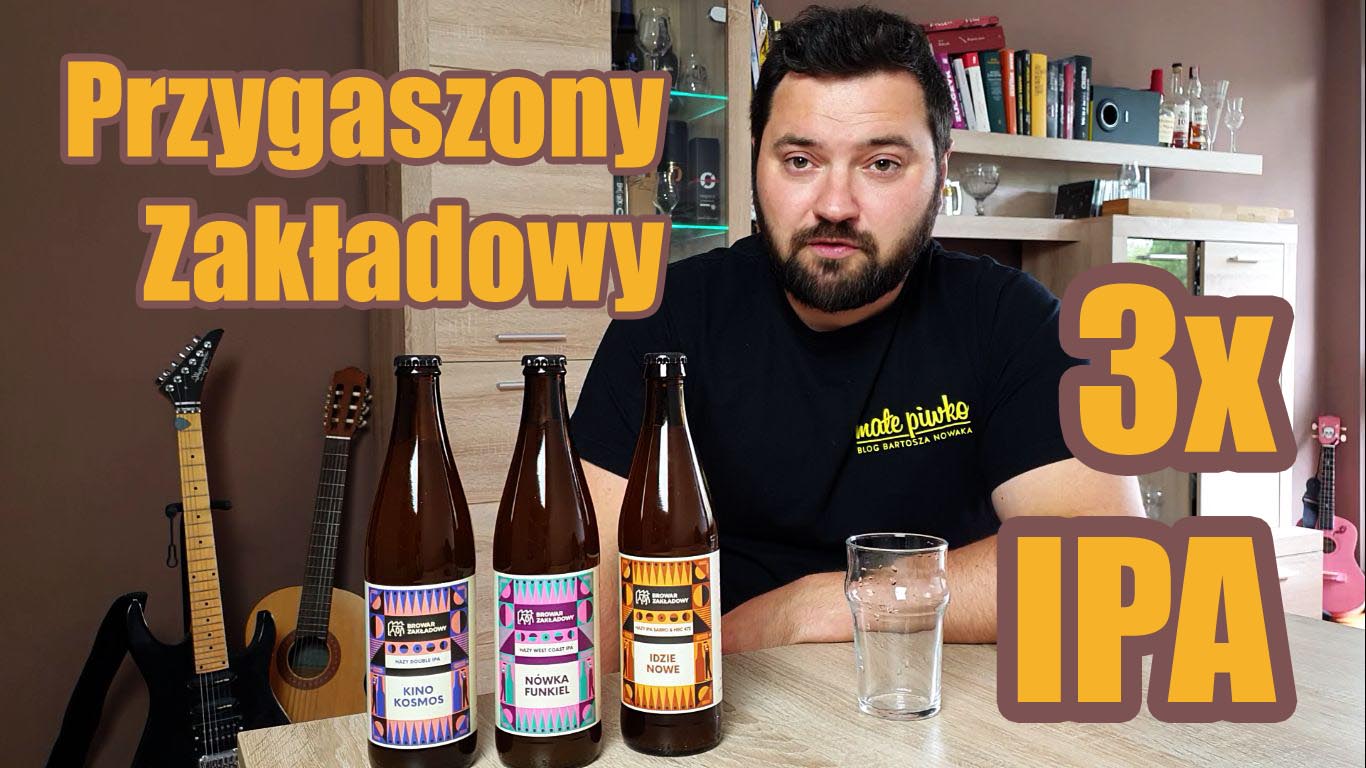 3 x IPA z Browaru Zakładowego